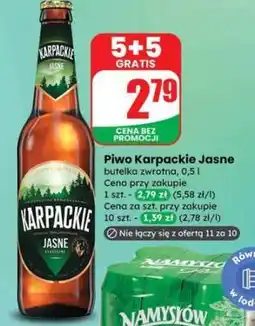 Dino Piwo Karpackie Jasne oferta