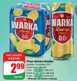 Dino Piwo Warka Radler oferta