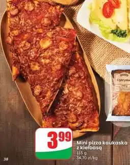 Dino Mini pizza kaukaska z kiełbasą oferta
