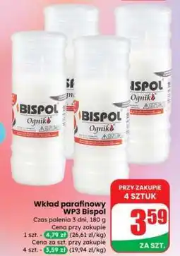 Dino Wkład parafinowy WP3 Bispol oferta