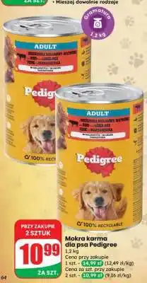 Dino Mokra karma dla psa Pedigree oferta