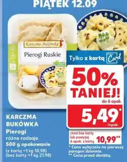 Kaufland KARCZMA BUKÓWKA Pierogi oferta