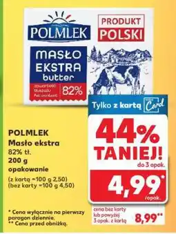 Kaufland POLMLEK Masło ekstra oferta