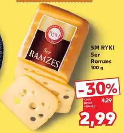 Kaufland SM RYKI Ser Ramzes 100 g oferta
