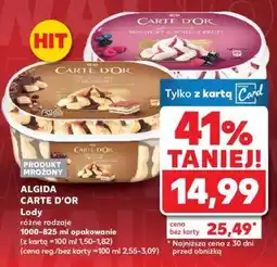 Kaufland ALGIDA CARTE D’OR oferta