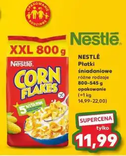 Kaufland NESTLÉ Płatki śniadaniowe różne rodzaje 800–545 g opakowanie oferta