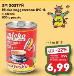 Kaufland SM GOSTYŃ Mleko zagęszczone 8% tł oferta