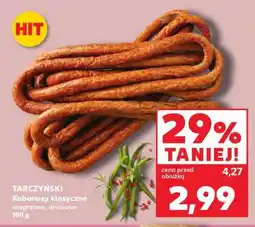 Kaufland TARCZYŃSKI Kabanosy klasyczne wieprzowe , drobiowe 100 g oferta