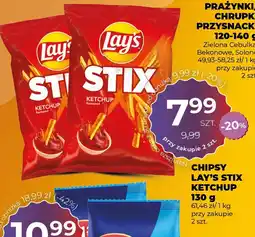 Duży Ben Chipsy Lay's Stix ketchup oferta