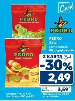 Kaufland PEDRO Żelki oferta