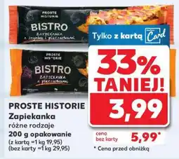 Kaufland PROSTE HISTORIE Zapiekanka oferta
