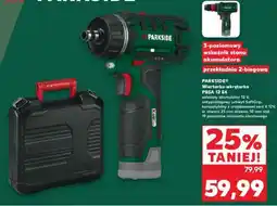 Kaufland PARKSIDE Wiertarko-wkrętarka PBSA 12 C4 oferta