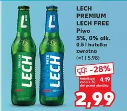 Kaufland LECH PREMIUM LECH FREE oferta