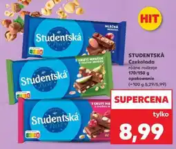 Kaufland STUDENTSKÁ Czekolada oferta