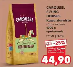 Kaufland CAROUSEL FLYING HORSES Kawa ziarnista oferta