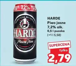 Kaufland HARDE Piwo jasne 7,2% alk oferta