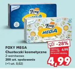 Kaufland FOXY MEGA Chusteczki kosmetyczne oferta