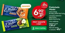Żabka Czekolada Wedel mleczna różne rodzaje E.Wedel oferta