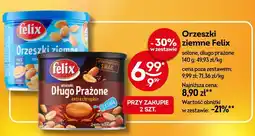 Żabka Orzeszki ziemne Felix solone długo prażone oferta