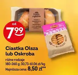 Żabka Ciastka Olsza lub Oskroba różne rodzaje Olsza/Oskroba oferta