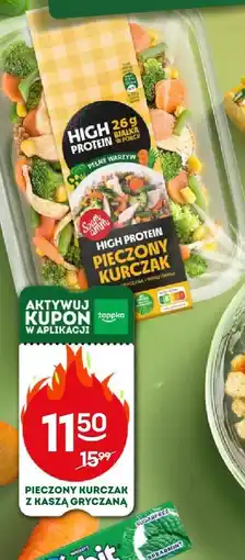 Żabka Pieczony kurczak z kaszą gryczaną Żabka oferta