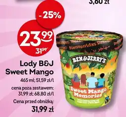 Żabka Lody Ben & Jerry's Sweet Mango oferta