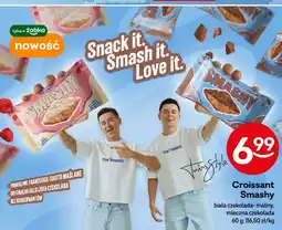 Żabka Croissant Smashy biała czekolada-maliny, mleczna czekolada oferta