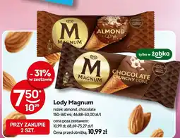 Żabka Lody Magnum almond oferta