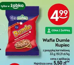 Żabka Wafle Dumle Kupiec z posypką karmelową oferta