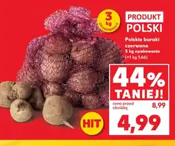 Kaufland Buraki czerwone oferta