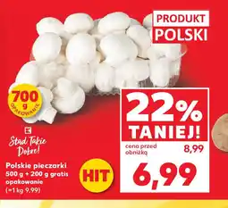 Kaufland Polskie pieczarki oferta