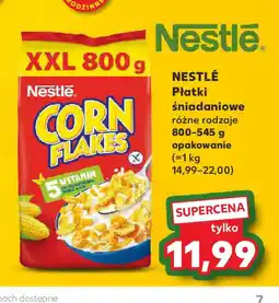 Kaufland Płatki śniadaniowe Nestle oferta