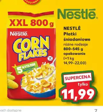 Kaufland Płatki śniadaniowe Nestle oferta