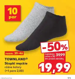 Kaufland Stopki męskie Townland oferta