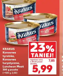 Kaufland Krakus Konserwa oferta
