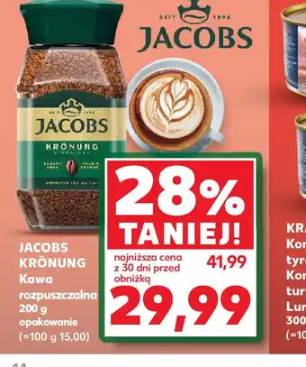 Kaufland Kawa rozpuszczalna Jacobs Krönung oferta