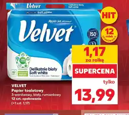 Kaufland Papier toaletowy Velvet oferta