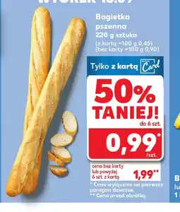 Kaufland Bagietka pszenna oferta