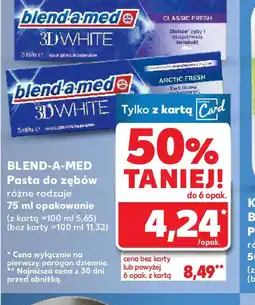 Kaufland Pasta do zębów Blend-a-med oferta