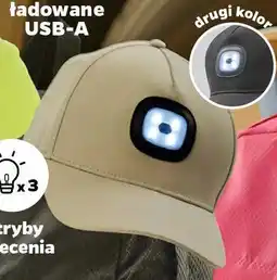 Netto Czapka z daszkiem z latarką LED oferta