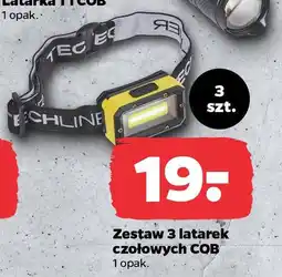 Netto TECHLINER Zestaw 3 latarek czołowych CQB oferta