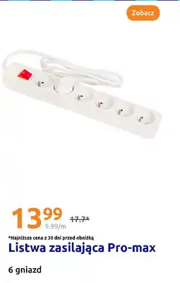 Action Listwa zasilająca Pro-max oferta