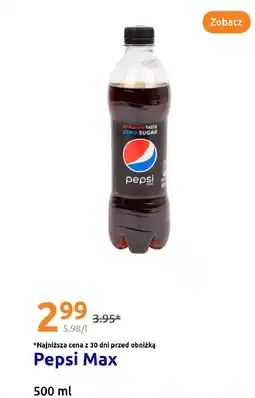 Action Pepsi Max oferta