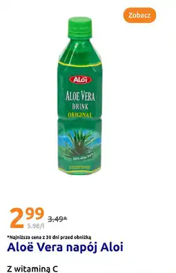 Action Aloë Vera napój Aloi oferta