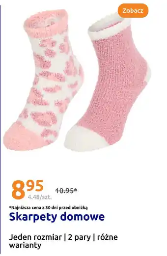 Action Skarpety domowe oferta
