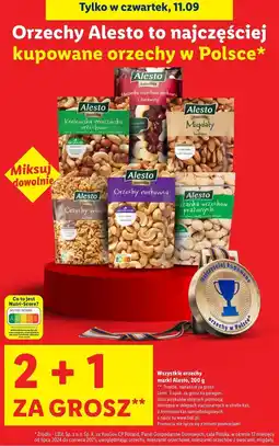 Lidl Orzechy laskowe prażone Alesto oferta