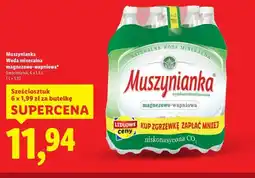 Lidl Woda niegazowana Muszynianka oferta