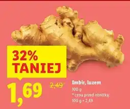 Lidl Imbir oferta