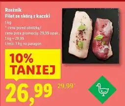 Lidl Filet z piersi kaczki Rzeźnik Codzienna Dostawa oferta