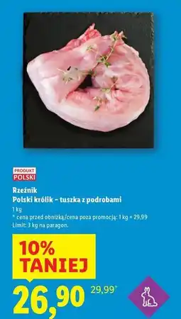 Lidl Królik z podrobami Rzeźnik Codzienna Dostawa oferta